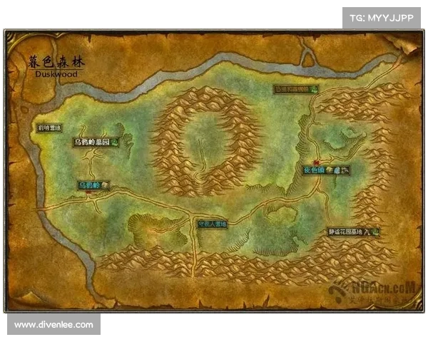 魔兽世界地图全屏，焦点中心展现